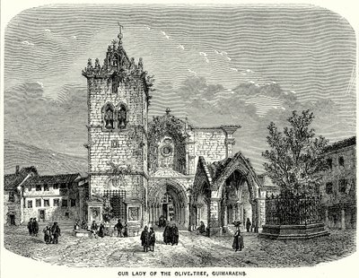 Vår Frue av Oliventreet, Guimaráens (gravering) av English School