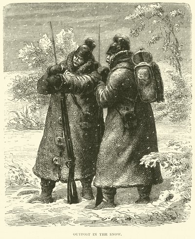 Utpost i snøen, oktober 1870 av English School