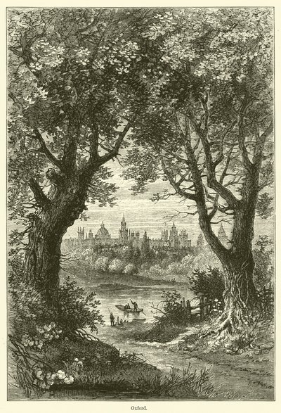 Oxford (gravering) av English School