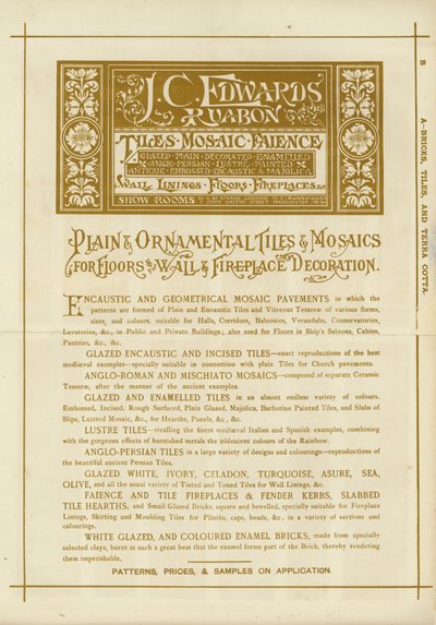 Side fra The Architects, Surveyors and Engineers Compendium 1892 av English School