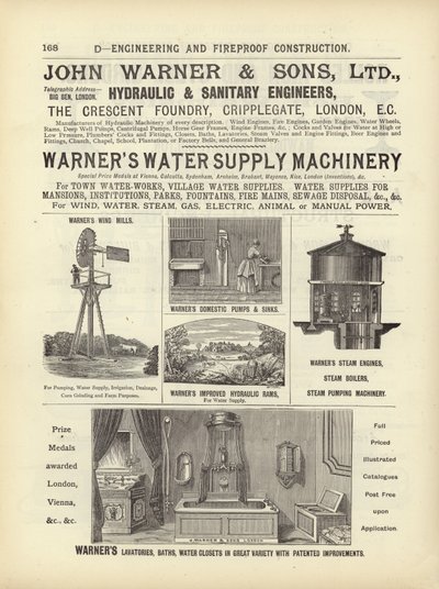 Side fra The Architects, Surveyors and Engineers Compendium 1892 av English School