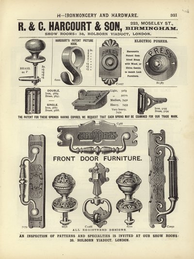 Side fra The Architects, Surveyors and Engineers Compendium 1892 av English School