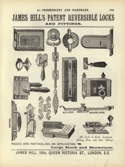 Side fra The Architects, Surveyors and Engineers Compendium 1892 av English School