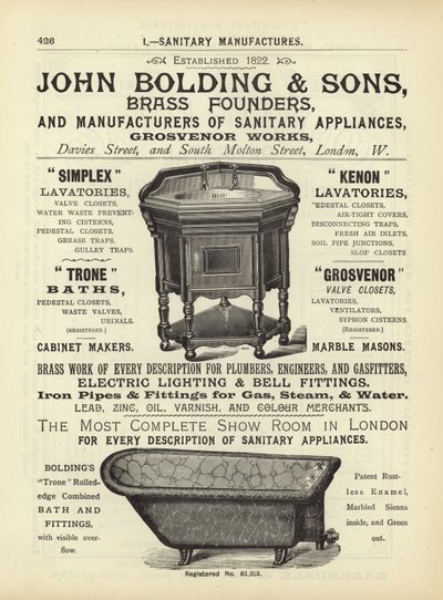 Side fra The Architects, Surveyors and Engineers Compendium 1892 av English School