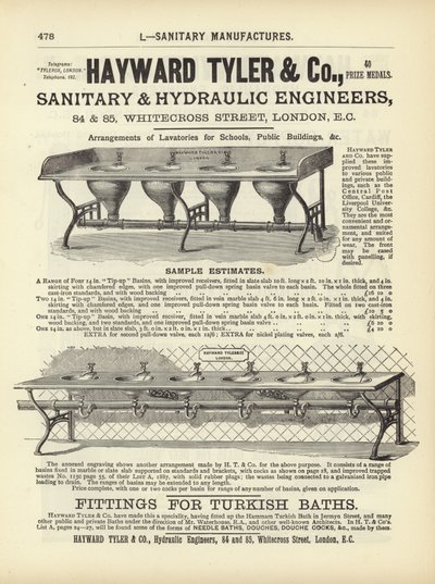 Side fra The Architects, Surveyors and Engineers Compendium 1892 av English School