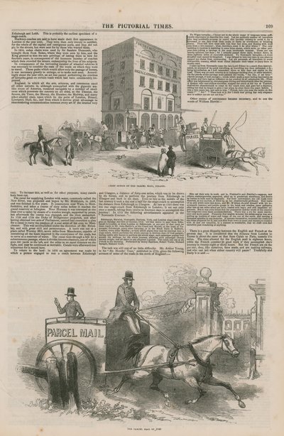 Side fra The Pictorial Times av English School