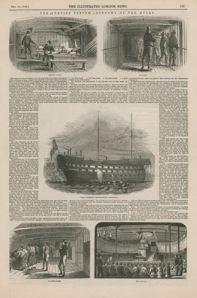 Side fra Illustrated London News av English School