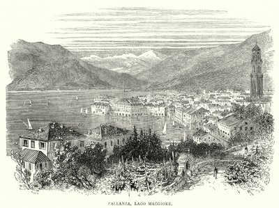 Pallanza, Lago Maggiore (gravering) av English School