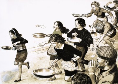 Pannekakeløp av English School