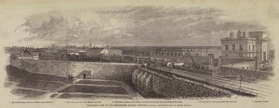 Panoramautsikt over Broadstone Railway Terminus av English School