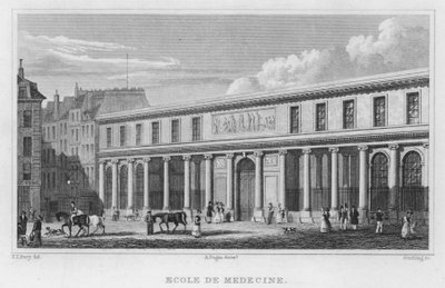 Paris, School of Medicine (gravering) av English School