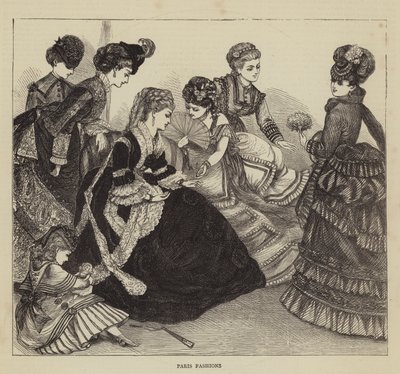 Paris Fashions (gravering) av English School