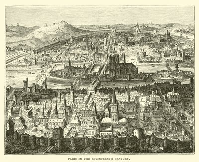Paris i det syttende århundre av English School
