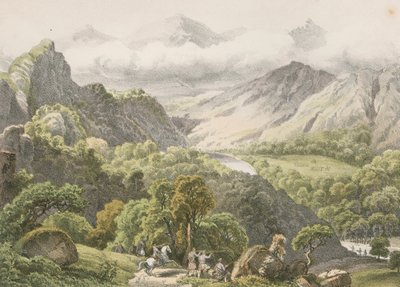 Pass av Killiecrankie av English School
