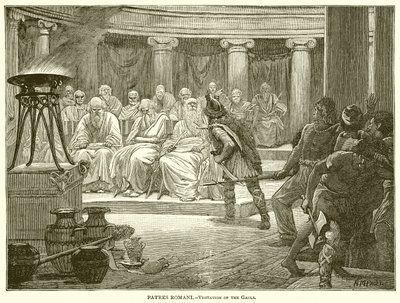 Romerske fedre.--Gallernes besøk av English School