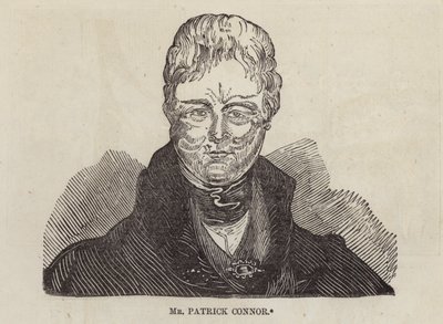 Patrick Connor, gateselger av bestikk, London (gravering) av English School