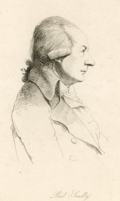 Paul Sandby, kartmaker og maler av English School