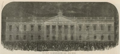 Peace Illuminations ved East India House av English School