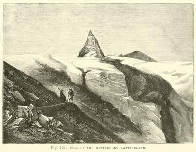 Toppen av Matterhorn, Sveits av English School