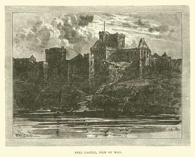 Peel Castle, Isle of Man av English School