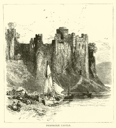 Pembroke slott av English School