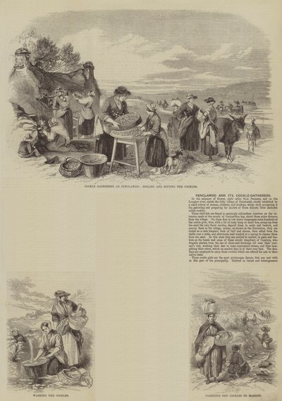 Penclawdd and its Cockle-Gatherers (gravering) av English School