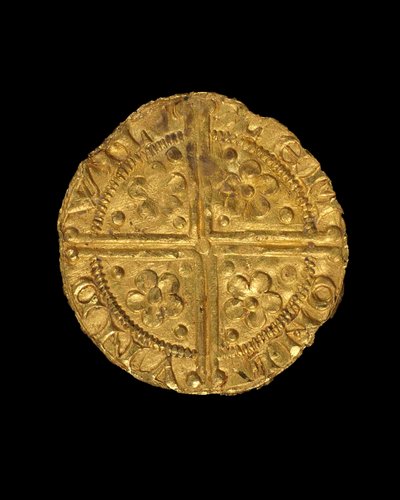 Penny of King Henry III, 1257-58 (gull) (se også 429893) av English School