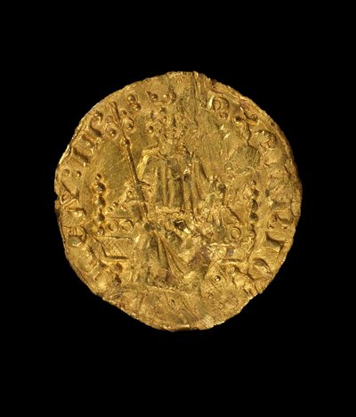 Penny of King Henry III, 1257-58 (gull) (se også 429894) av English School