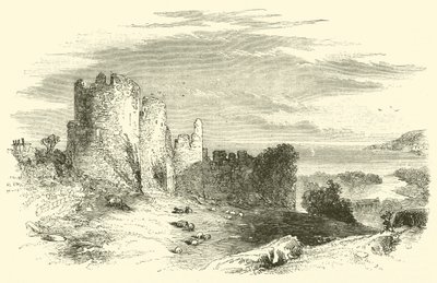 Penrice Castle (gravering) av English School