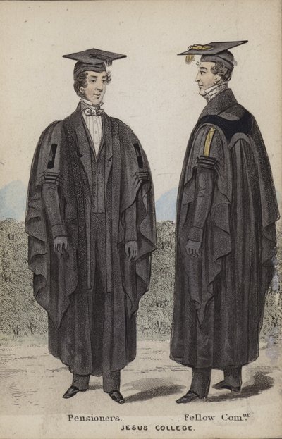 Pensjonister, Fellow Commoner, Jesus College av English School