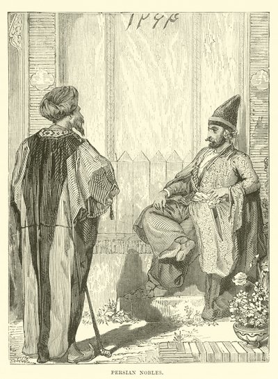 persiske adelsmenn av English School
