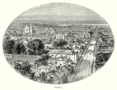 Perth (gravering) av English School