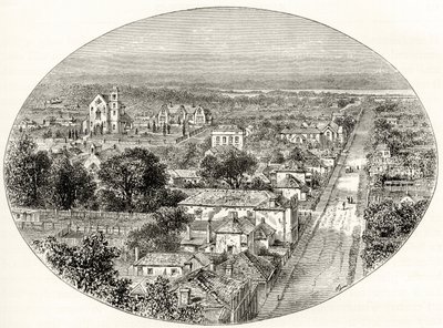 Perth, Western Australia, ca. 1880, fra 