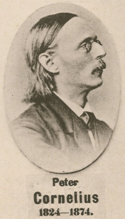 Peter Cornelius (gravyr) av English School