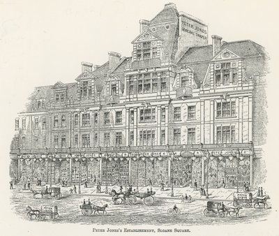 Peter Jones etablering på Sloane Square av English School