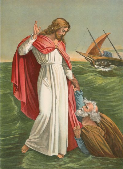 Peter går på havet av English School