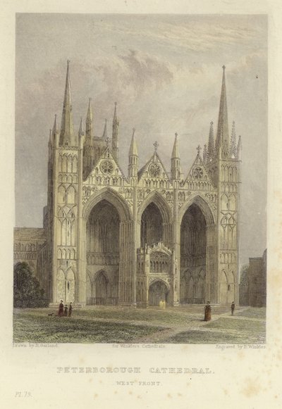 Peterborough katedral av English School