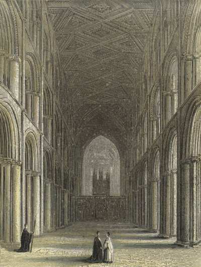 Peterborough Cathedral, The Nave av English School