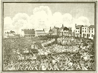 Peterloo-massakren av English School