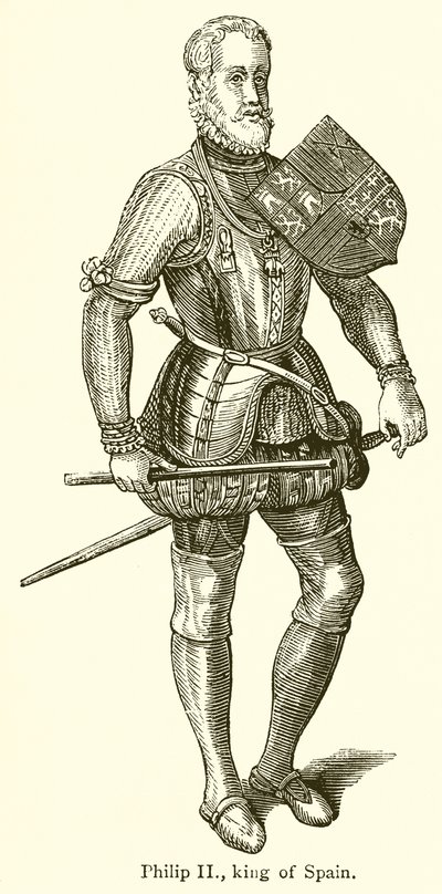 Filip II, konge av Spania av English School