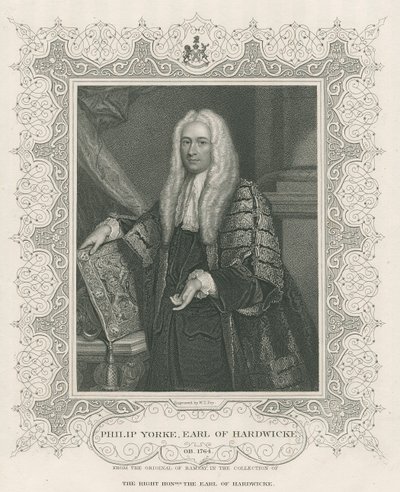 Philip Yorke, 1. jarl av Hardwicke, fra 