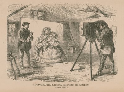 Fotografisk salong i østenden av London av English School