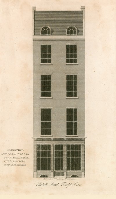 Pickett Street, Temple Bar, London av English School