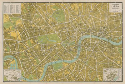 Billedkart over London av English School