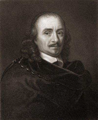 Pierre Corneille (1606-84) fra Gallery of Portraits, utgitt i 1833 av English School
