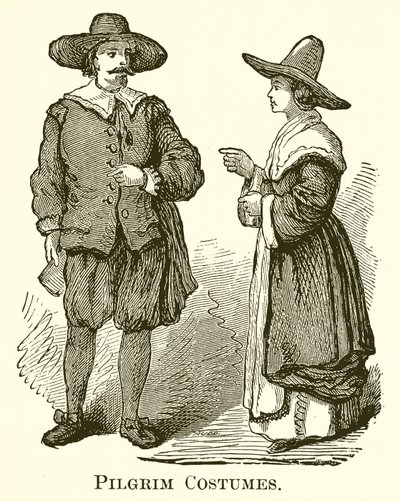 Pilgrimskostymer av English School