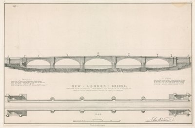 Plan for New London Bridge av English School