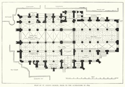 Plan for St Giles