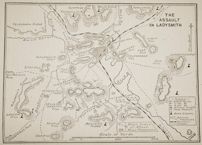 Plan for angrepet på Ladysmith av English School