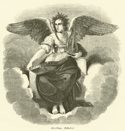 Poesy, Raffaelle (gravering) av English School